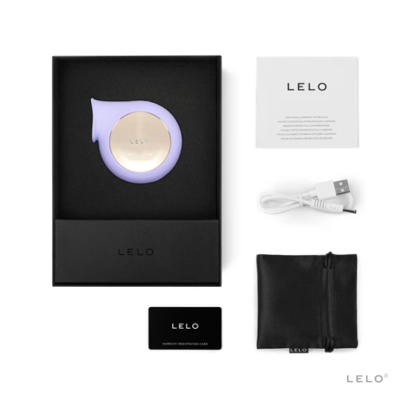 LELO SILA Lilac - Sonic Wave Intimate Wellness Device, Waterproof, USB