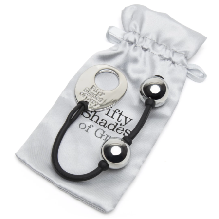 Fifty Shades of Grey Inner Goddess Mini Weighted Kegel Balls 85g Silver