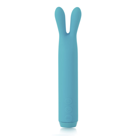 Je Joue Rabbit Bullet Intimate Massager Teal Silicone 5 Speeds