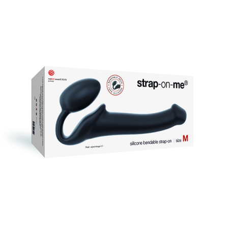 Strap-On-Me Bendable Intimate System Black Size M, Awarded Design