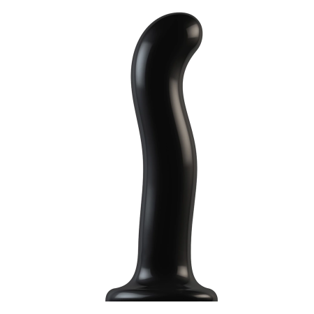 Strap-On-Me P&G Spot XL Silicone Model with Suction Cup, Black, 198mm