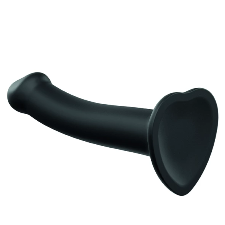 Strap-On-Me Dual Density Bendable Intimate Device Black M 18cm