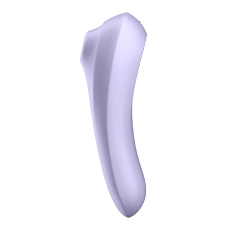 Satisfyer Dual Pleasure Mauve App-Controlled Silicone Device