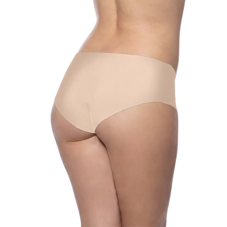 Bye Bra Invisible Panties XL - Nude & Black Seamless 2-Pack Comfort Fit
