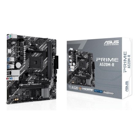 ASUS PRIME A520M-A pagrindinė plokštė micro ATX