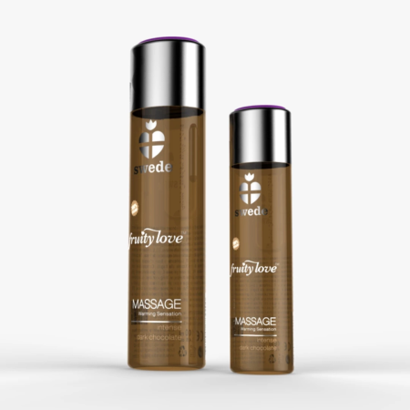 Swede Fruity Love Massage Lotion Dark Chocolate 60ml Vegan Formula