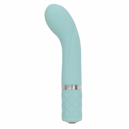 Pillow Talk Racy Teal - Compact Rechargeable Vibrating Massager 127mm
