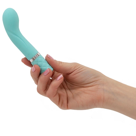 Pillow Talk Racy Teal - Compact Rechargeable Vibrating Massager 127mm