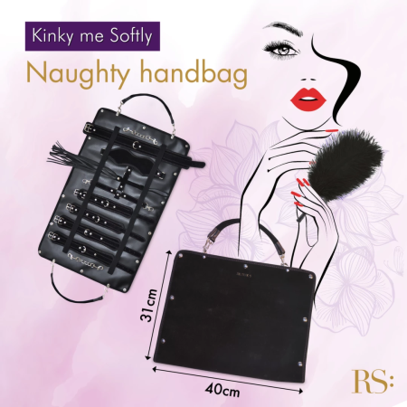 Rianne S Soiree Kinky Me Softly Black - Deluxe Sensual Accessory Set