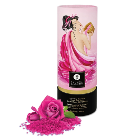 Shunga Bath Salts Aphrodisia 500g - Dead Sea Minerals & Exotic Fragrance