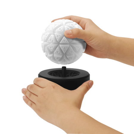 Tenga GEO Glacier Geometric Reusable Intimate Device 87x87x86mm