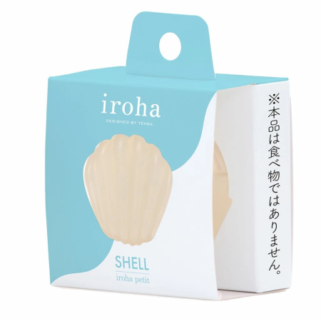 Iroha by Tenga Petit Shell - Compact Intimate Device, Pleated Texture
