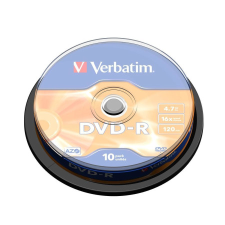Verbatim DVD-R Matt Silver 4,7 GB 10 vnt