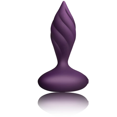Rocks-Off Petite Sensations Desire Remote Plug Purple Silicone
