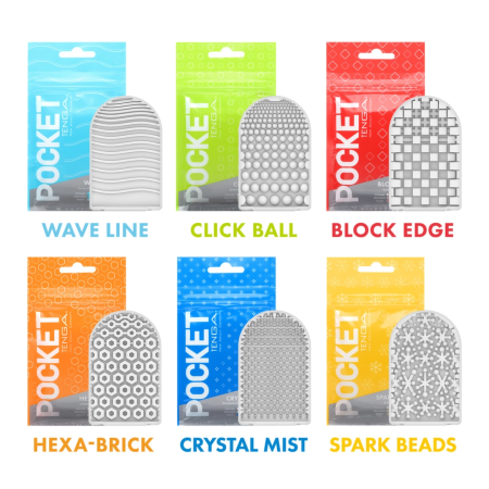 Tenga Pocket Spark Beads - Compact Travel Intimate Device, Hygienic Pack