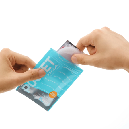 Tenga Pocket Wave Line - Compact Flexible Intimate Device