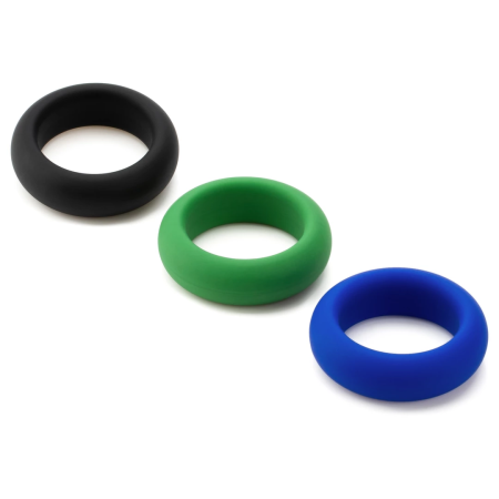 Je Joue Silicone Ring Set 3-Pack - Adjustable Soft Touch System