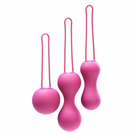 Je Joue Ami Kegel Balls Set Fuchsia - 3-Piece Progressive Training Kit