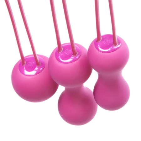 Je Joue Ami Kegel Balls Set Fuchsia - 3-Piece Progressive Training Kit