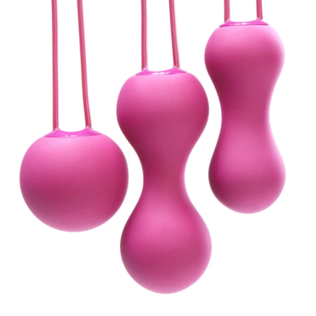 Je Joue Ami Kegel Balls Set Fuchsia - 3-Piece Progressive Training Kit