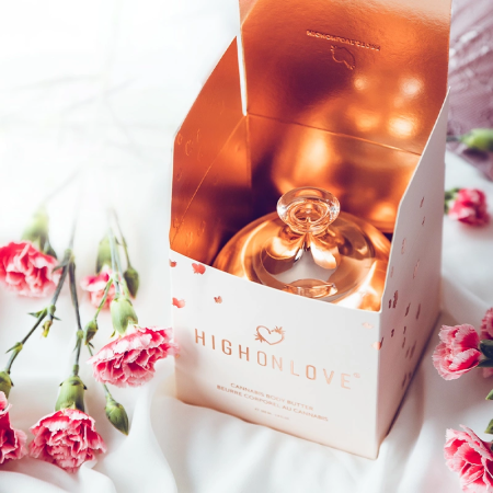 HighOnLove Cannabis Body Butter Lychee & Peony 200ml Moisturizer