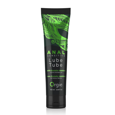 Orgie Lube Tube Anal Sensitive 100ml Hybrid Intimate Gel with Hyaluron