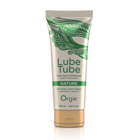 Orgie Lube Tube Nature 150ml Water-Based Intimate Gel with Plant Extracts