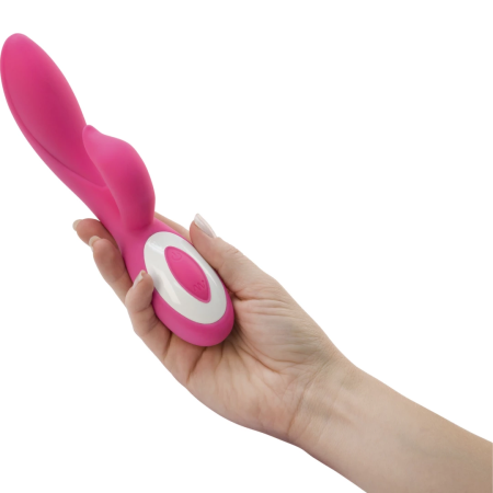 Wonderlust Harmony Pink Dual Action Silicone Personal Massager