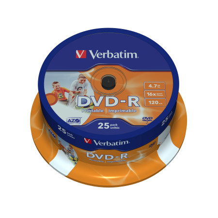 Verbatim DVD-R 4,7 GB 25 vnt