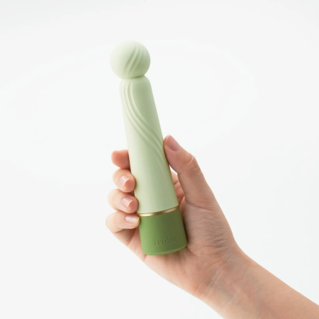 Iroha by Tenga Rin Plus Rechargeable Intimate Device Green 160mm