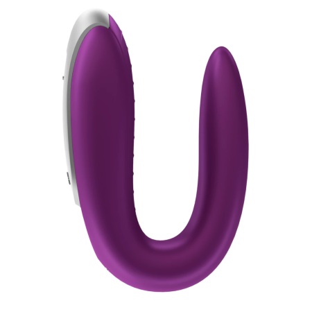 Satisfyer Double Fun Violet - Interactive Intimate Device for Couples