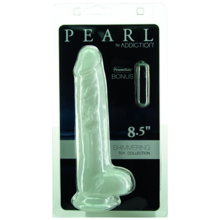 Addiction Pearl Model 22 cm Pearlescent Surface Suction Base