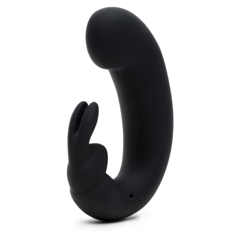 Fifty Shades of Grey Sensation G-Spot Rabbit Dual Action Black Silicone