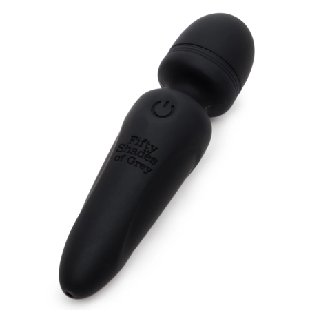 Fifty Shades of Grey Sensation Mini Wand Black USB Rechargeable Massager