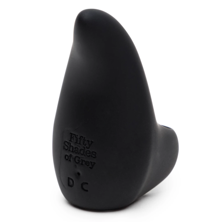 Fifty Shades of Grey Sensation Rechargeable Finger Vibrator Black