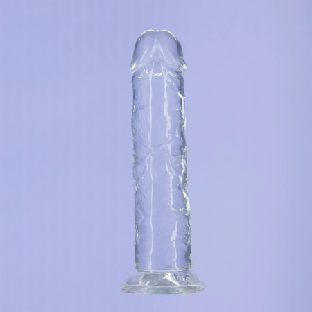 Addiction Crystal Addiction Vertical Model 20cm Transparent with PowerBullet