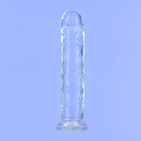 Addiction Crystal Addiction Intimate Machine 23cm Clear TPE Suction Base