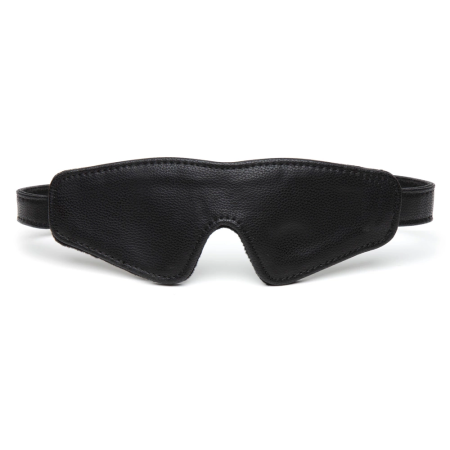 Fifty Shades of Grey Bound to You Faux Leather Blindfold Black-Gold