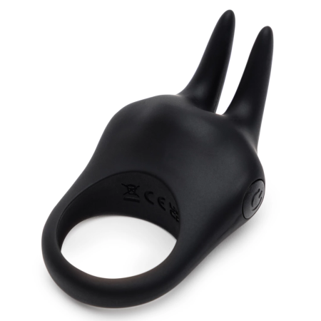 Fifty Shades of Grey Sensation Ring USB Rechargeable Black Silicone