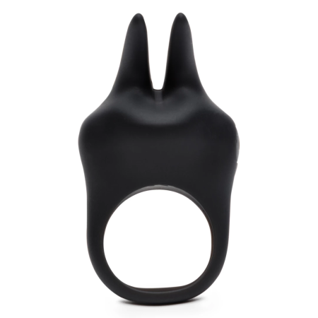 Fifty Shades of Grey Sensation Ring USB Rechargeable Black Silicone
