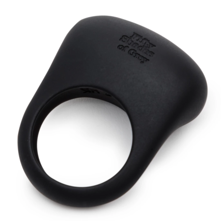 Fifty Shades of Grey Sensation Rechargeable Silicone Intimate Ring Black