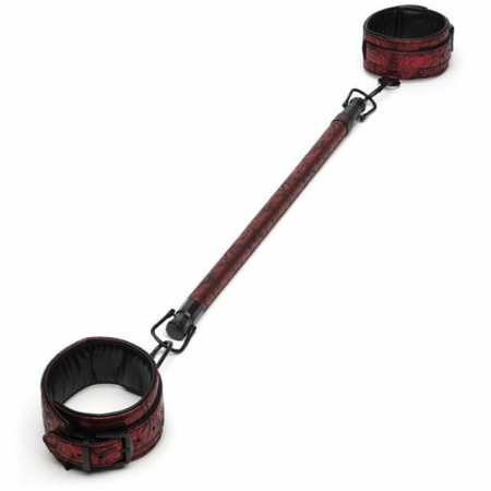 Fifty Shades of Grey Sweet Anticipation Adjustable Restraint Bar Set Black/Red