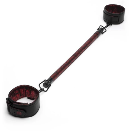 Fifty Shades of Grey Sweet Anticipation Adjustable Restraint Bar Set Black/Red