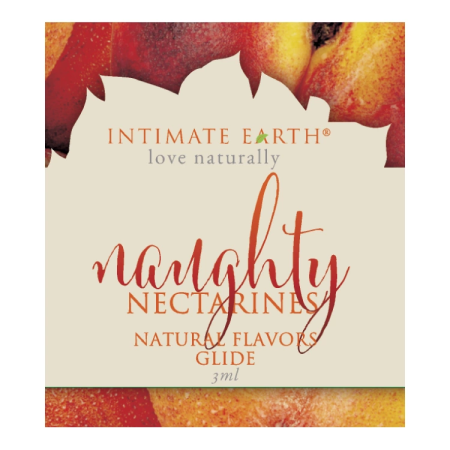 Intimate Earth Glide 3 ml with Natural Nectarine Aroma & Stevia