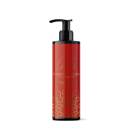 BodyGliss Silky Soft Massage Oil Red Orange 150ml - Long-Lasting Formula