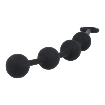 Nexus Excite Medium Beads Silicone Flexible Design 25mm Black