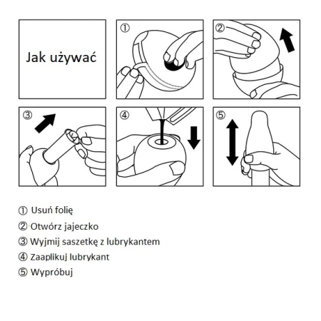 Tenga Egg Wonder Tube Set - 6-Piece Compact Flexible Intimate Devices