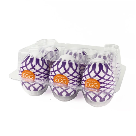 Tenga Egg Wonder Mesh Set - 6 Reusable Compact Silicone Units