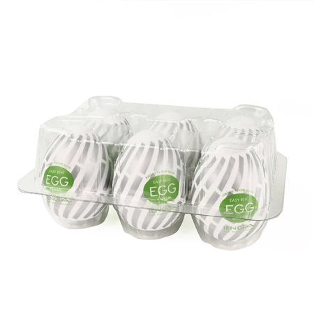 Tenga Egg Brush Set of 6 - Innovative Compact Intimate Device
