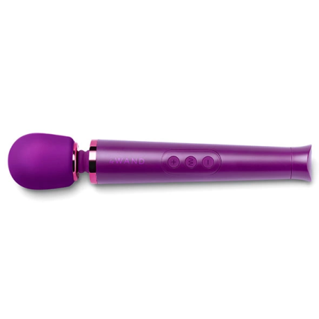 Le Wand Petite Massager Cherry - Compact Rechargeable Wand, 6 Modes